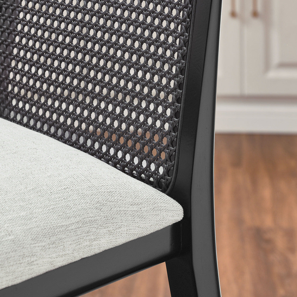 EEI-6846 Monarch Wood and Rattan Bar Stool by Modway