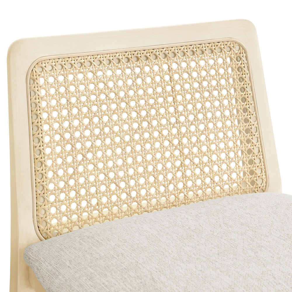 EEI-6845 Monarch Wood and Rattan Counter Stool by Modway