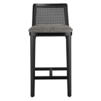 EEI-6845 Monarch Wood and Rattan Counter Stool by Modway