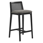 EEI-6845 Monarch Wood and Rattan Counter Stool by Modway