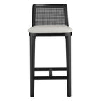 EEI-6845 Monarch Wood and Rattan Counter Stool by Modway