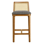 EEI-6845 Monarch Wood and Rattan Counter Stool by Modway