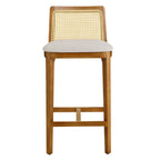 EEI-6845 Monarch Wood and Rattan Counter Stool by Modway
