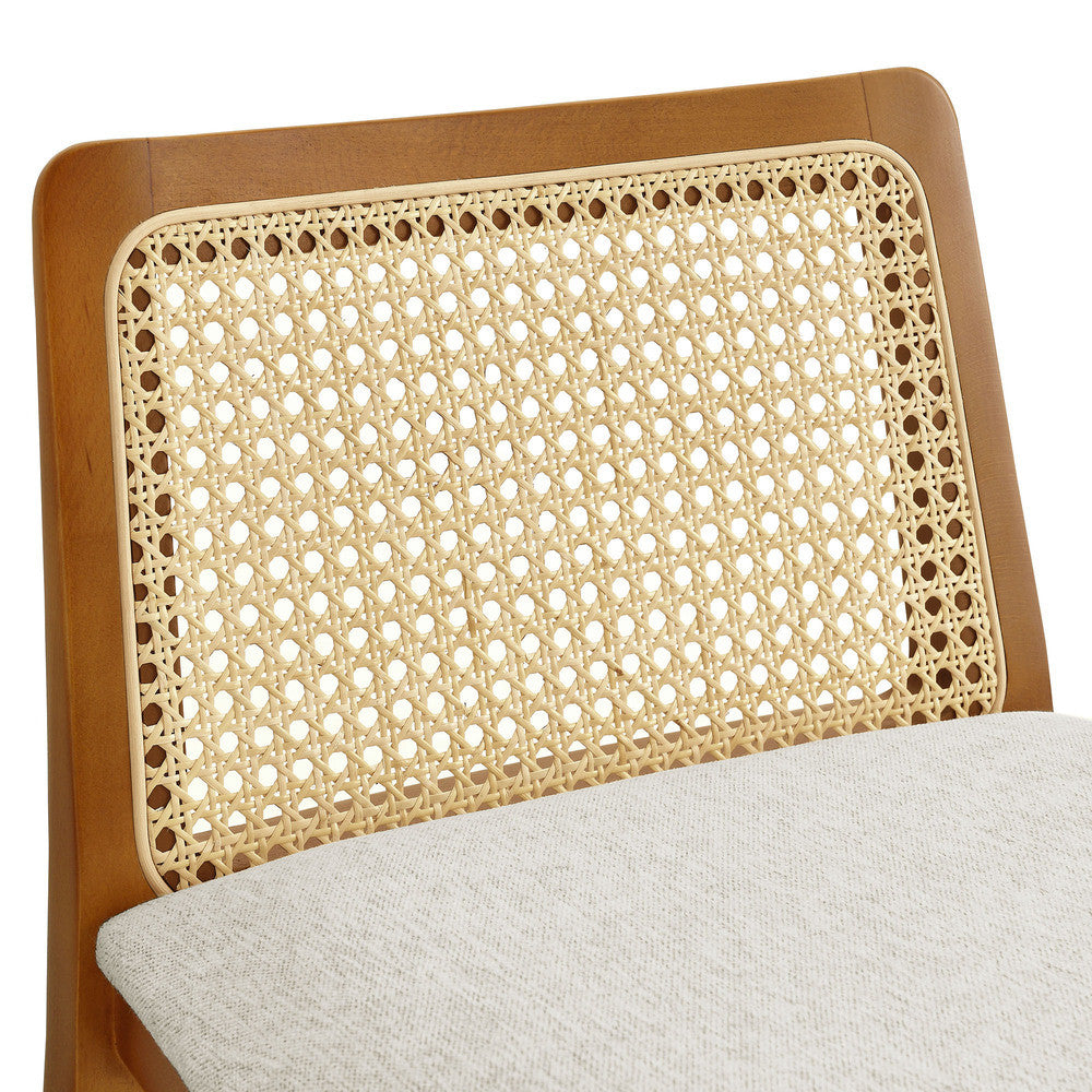 EEI-6845 Monarch Wood and Rattan Counter Stool by Modway