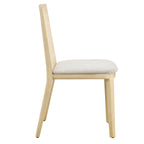 EEI-6843 Monarch Wood and Rattan Dining Side Chair by Modway