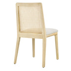 EEI-6843 Monarch Wood and Rattan Dining Side Chair by Modway
