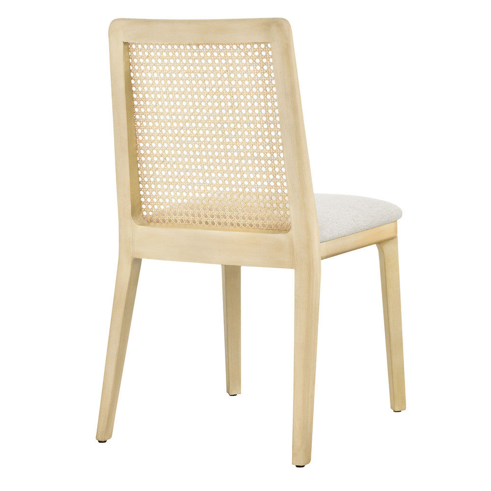 EEI-6843 Monarch Wood and Rattan Dining Side Chair by Modway