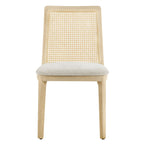 EEI-6843 Monarch Wood and Rattan Dining Side Chair by Modway