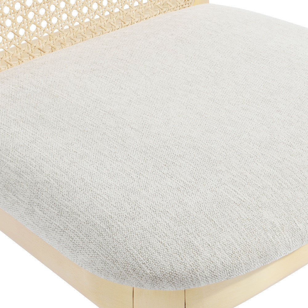 EEI-6843 Monarch Wood and Rattan Dining Side Chair by Modway