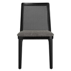 EEI-6843 Monarch Wood and Rattan Dining Side Chair by Modway