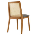 EEI-6843 Monarch Wood and Rattan Dining Side Chair by Modway