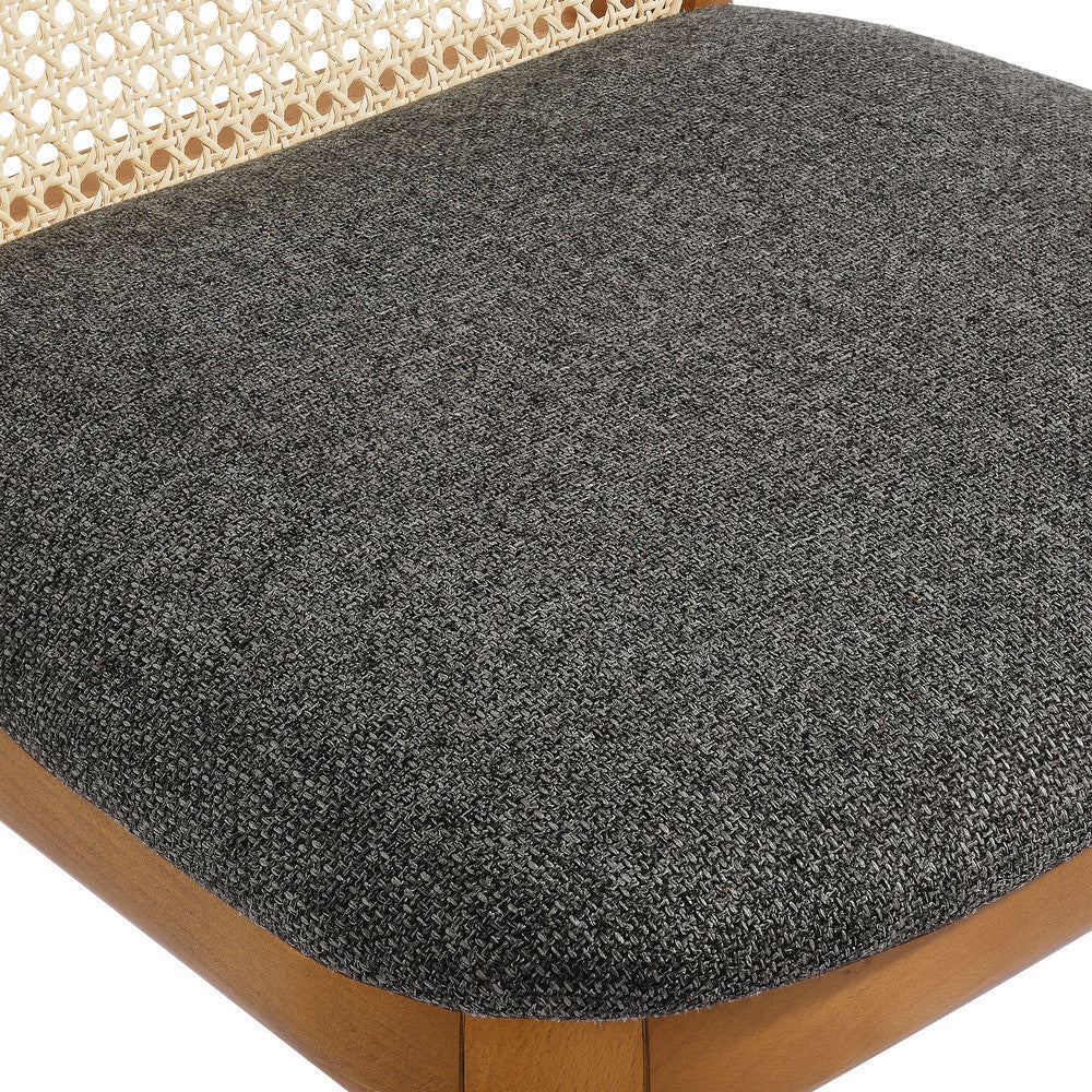 EEI-6843 Monarch Wood and Rattan Dining Side Chair by Modway