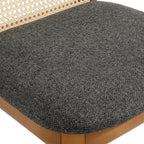 EEI-6843 Monarch Wood and Rattan Dining Side Chair by Modway