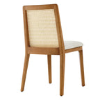 EEI-6843 Monarch Wood and Rattan Dining Side Chair by Modway