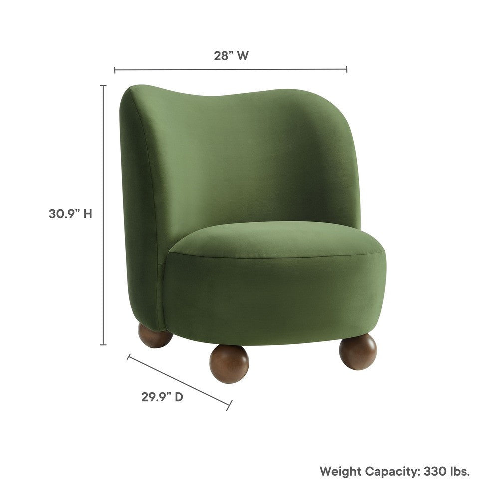 EEI-6990 Monroe Performance Velvet Accent Chair by Modway