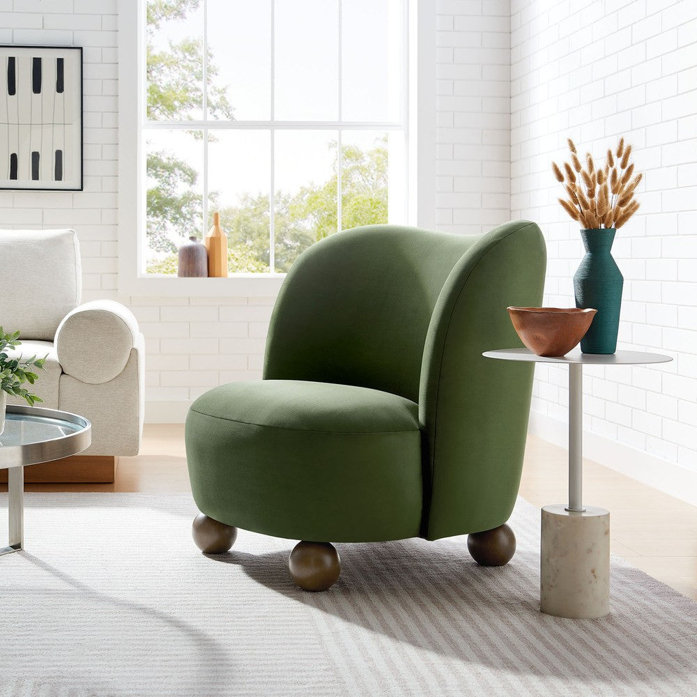 EEI-6990 Monroe Performance Velvet Accent Chair by Modway