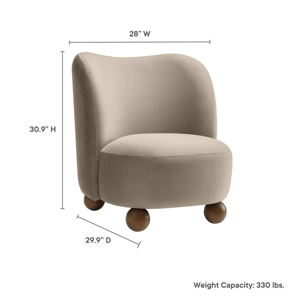 EEI-6990 Monroe Performance Velvet Accent Chair by Modway