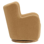 Modway Montrose Wingback Sherpa Swivel Accent Chair by Modway-EEI-7105