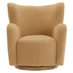 Modway Montrose Wingback Sherpa Swivel Accent Chair by Modway-EEI-7105