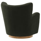 Modway Montrose Wingback Sherpa Swivel Accent Chair by Modway-EEI-7105