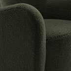 Modway Montrose Wingback Sherpa Swivel Accent Chair by Modway-EEI-7105