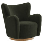 Modway Montrose Wingback Sherpa Swivel Accent Chair by Modway-EEI-7105