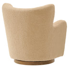 Modway Montrose Wingback Sherpa Swivel Accent Chair by Modway-EEI-7105