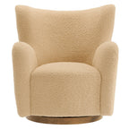 Modway Montrose Wingback Sherpa Swivel Accent Chair by Modway-EEI-7105