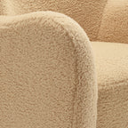 Modway Montrose Wingback Sherpa Swivel Accent Chair by Modway-EEI-7105