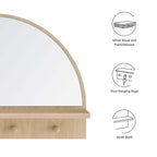 EEI-6350 Moonbeam Arched Mirror by Modway