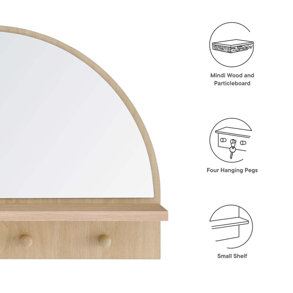 EEI-6350 Moonbeam Arched Mirror by Modway