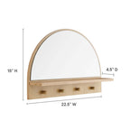 EEI-6350 Moonbeam Arched Mirror by Modway