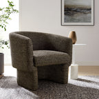 Modway Muse Boucle Fabric Barrel Accent Chair by Modway-EEI-7100