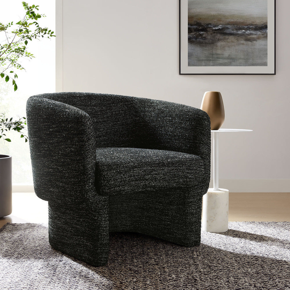 Modway Muse Boucle Fabric Barrel Accent Chair by Modway-EEI-7100