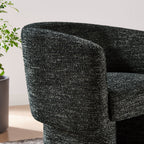 Modway Muse Boucle Fabric Barrel Accent Chair by Modway-EEI-7100