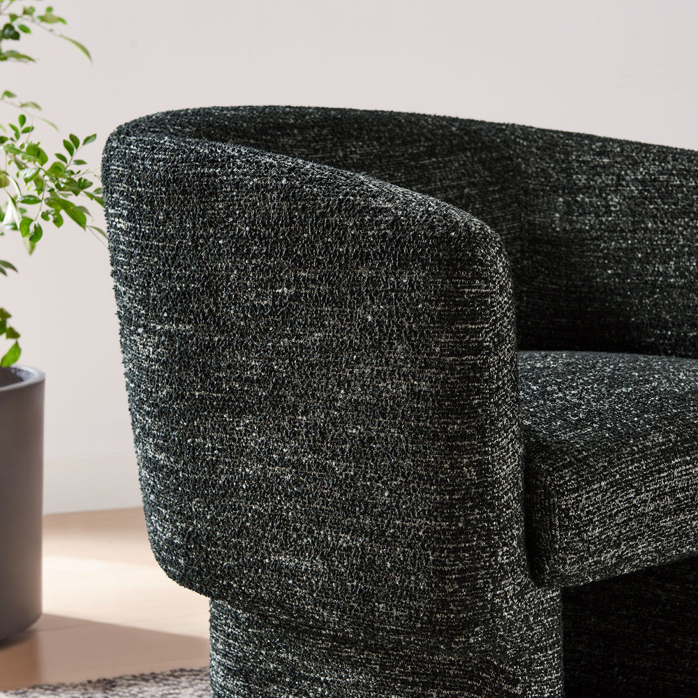 Modway Muse Boucle Fabric Barrel Accent Chair by Modway-EEI-7100