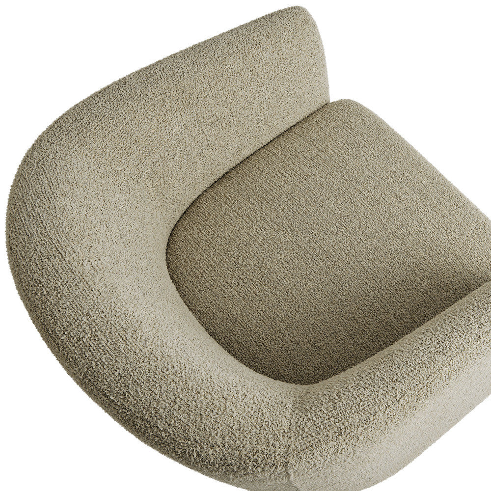 Modway Muse Boucle Fabric Barrel Accent Chair by Modway-EEI-7100