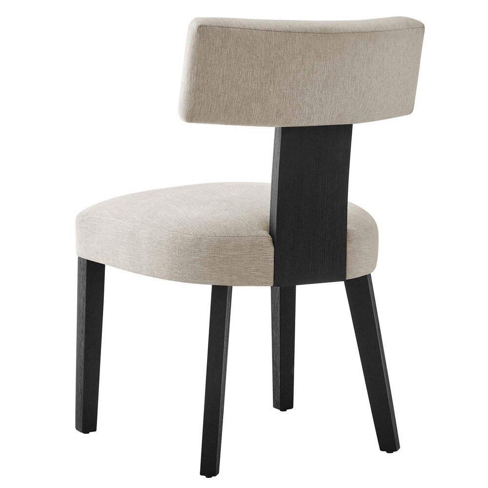 EEI-6777 Nalani Fabric Upholstered Dining Chairs Set of 2 by Modway