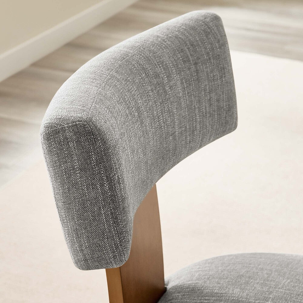 EEI-6777 Nalani Fabric Upholstered Dining Chairs Set of 2 by Modway