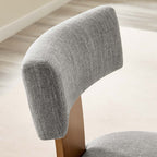 EEI-6777 Nalani Fabric Upholstered Dining Chairs Set of 2 by Modway