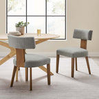 EEI-6777 Nalani Fabric Upholstered Dining Chairs Set of 2 by Modway