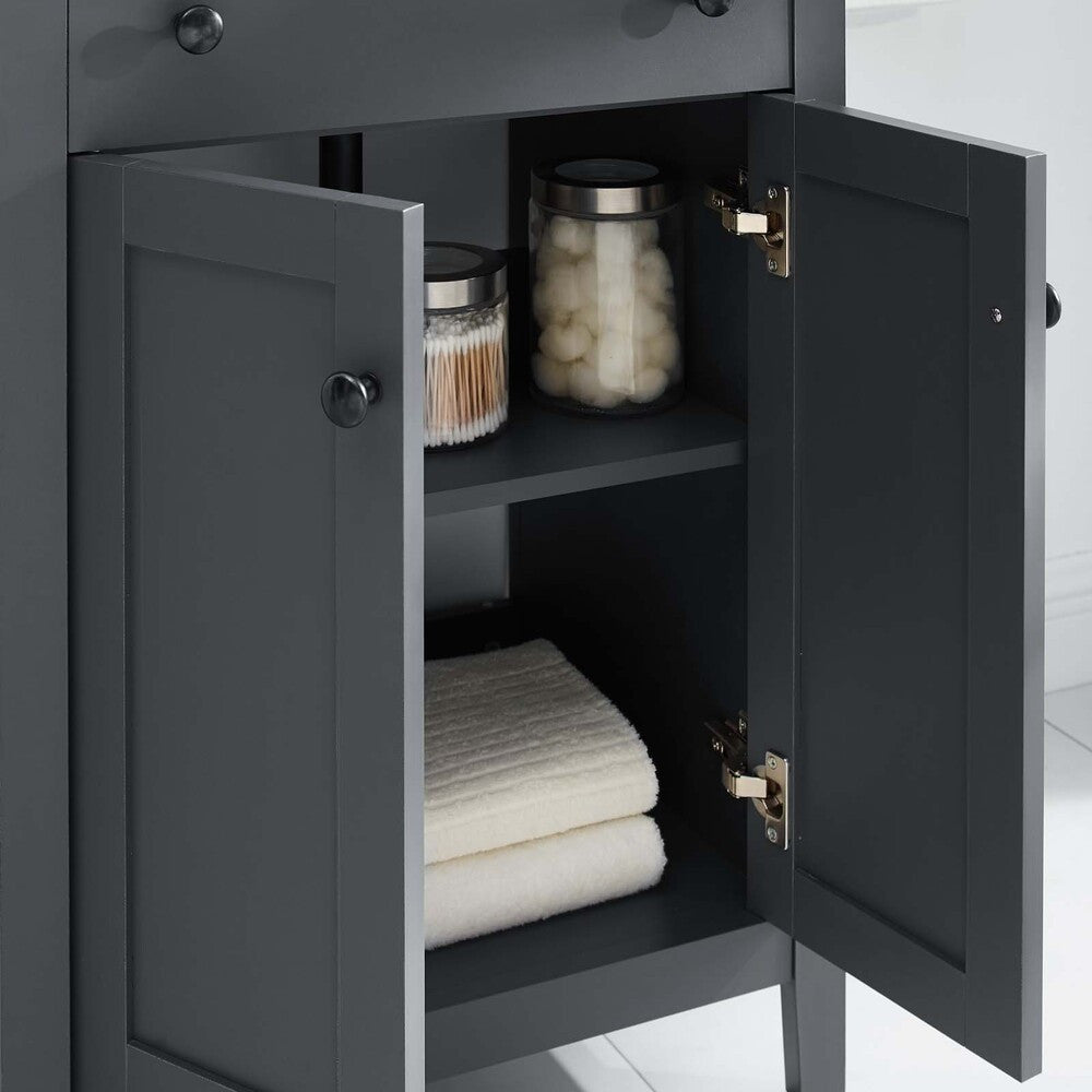 EEI-3875 Nantucket 24" Bathroom Vanity Cabinet (Sink Basin Not Included) by Modway