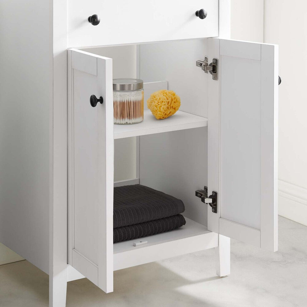 EEI-3875 Nantucket 24" Bathroom Vanity Cabinet (Sink Basin Not Included) by Modway