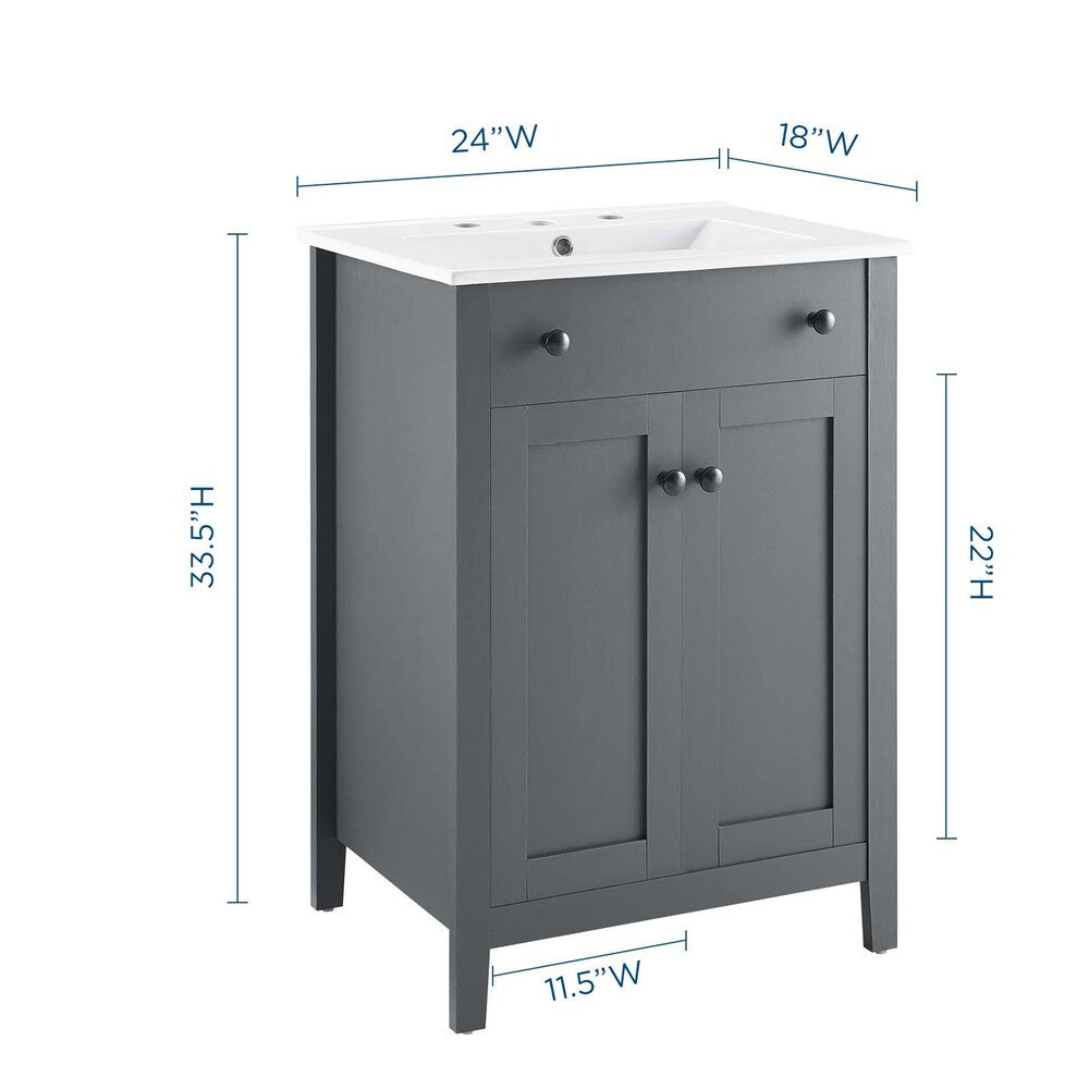 EEI-4250 Nantucket 24" Bathroom Vanity by Modway