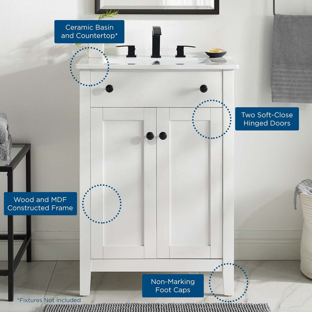 EEI-4250 Nantucket 24" Bathroom Vanity by Modway