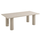 EEI-7062 Nautica 7-Piece Rectangular Outdoor Patio Aluminum Dining Table and Chairs Set by Modway