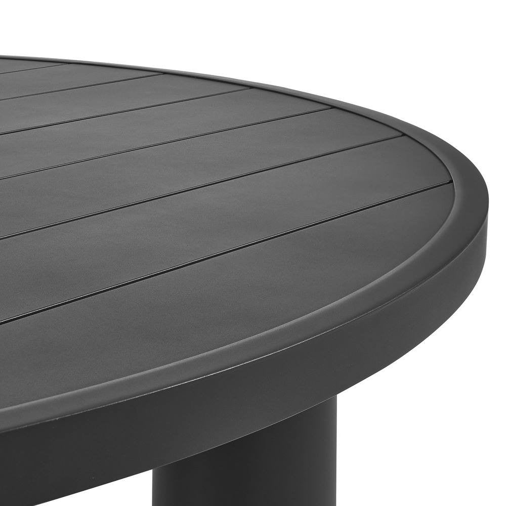 EEI-6981 Nautica Outdoor Patio 60" Round Aluminum Dining Table by Modway