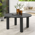 EEI-6981 Nautica Outdoor Patio 60" Round Aluminum Dining Table by Modway