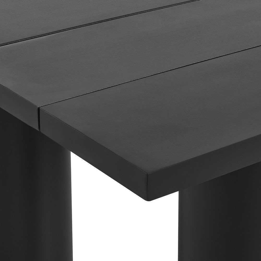 EEI-6980 Nautica Outdoor Patio 87" Rectangular Aluminum Dining Table by Modway