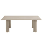 EEI-6980 Nautica Outdoor Patio 87" Rectangular Aluminum Dining Table by Modway